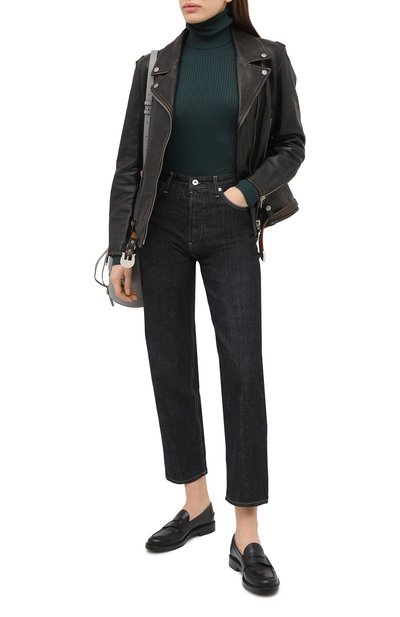 Джинсы JIL SANDER темно-синего цвета по цене 52700 руб., арт. JPPR663102-WR246200, фото 2 Джинсы JIL SANDER, арт. JPPR663102-WR246200, фото 2