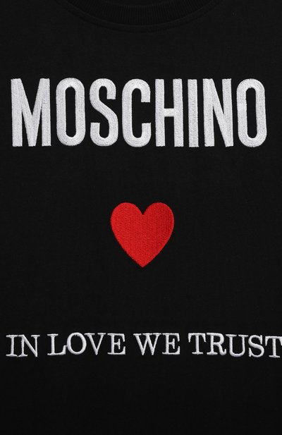 Хлопковое платье MOSCHINO, арт. HDV0EQ/LAA22/10-14, фото 3