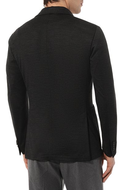 Пиджак из шерсти и лиоцелла CANALI, арт. J0147/JC02719, фото 4