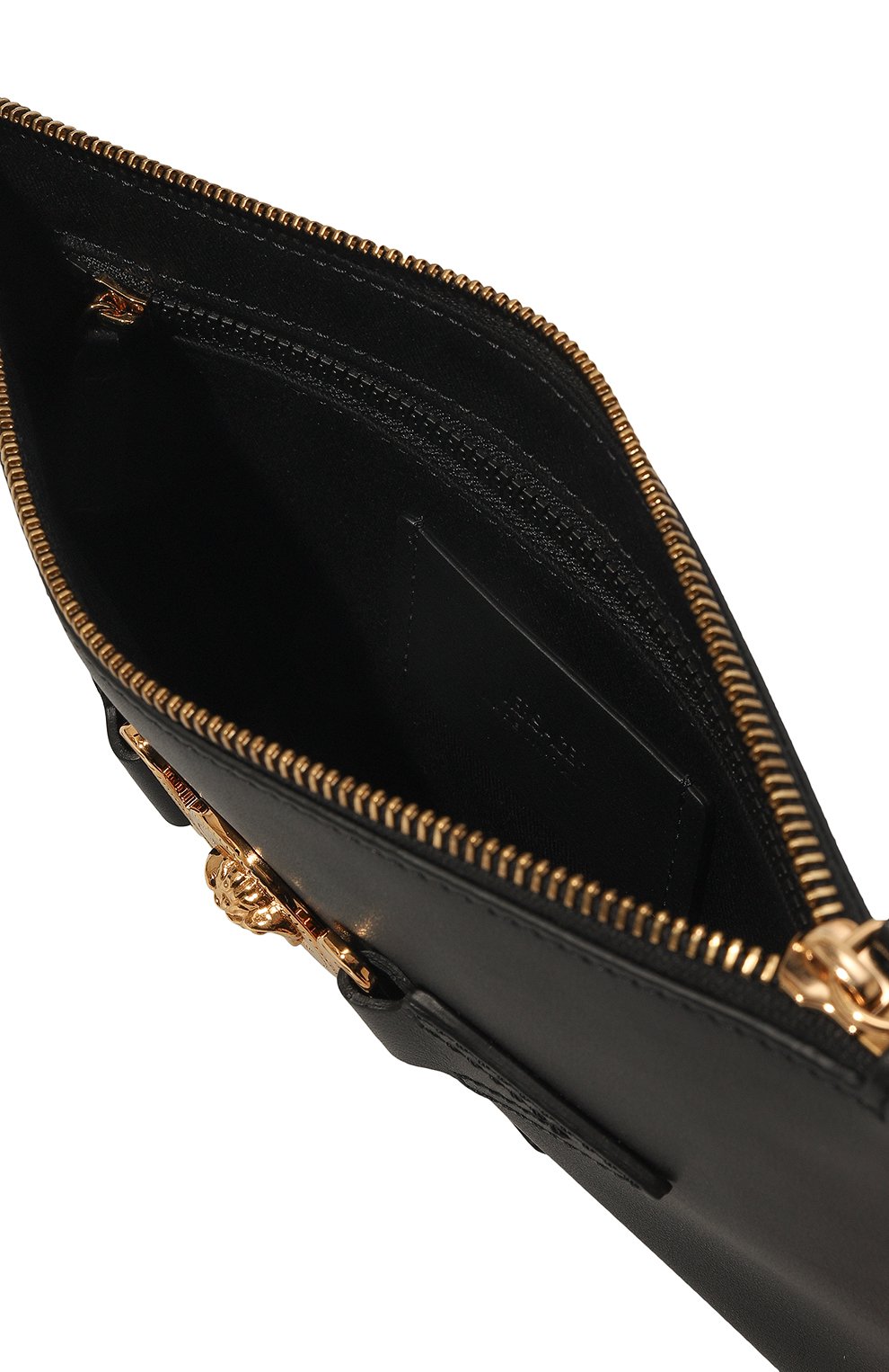 Кожаный клатч VERSACE, арт. 1006240_1A03190, фото 5