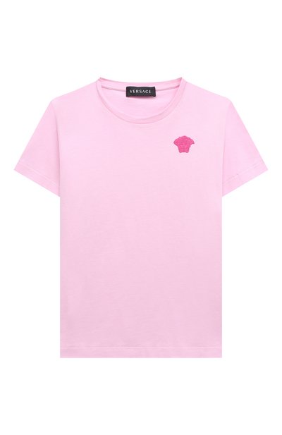 Хлопковая футболка VERSACE, арт. 1000239/1A03019/8A-14A, фото 1