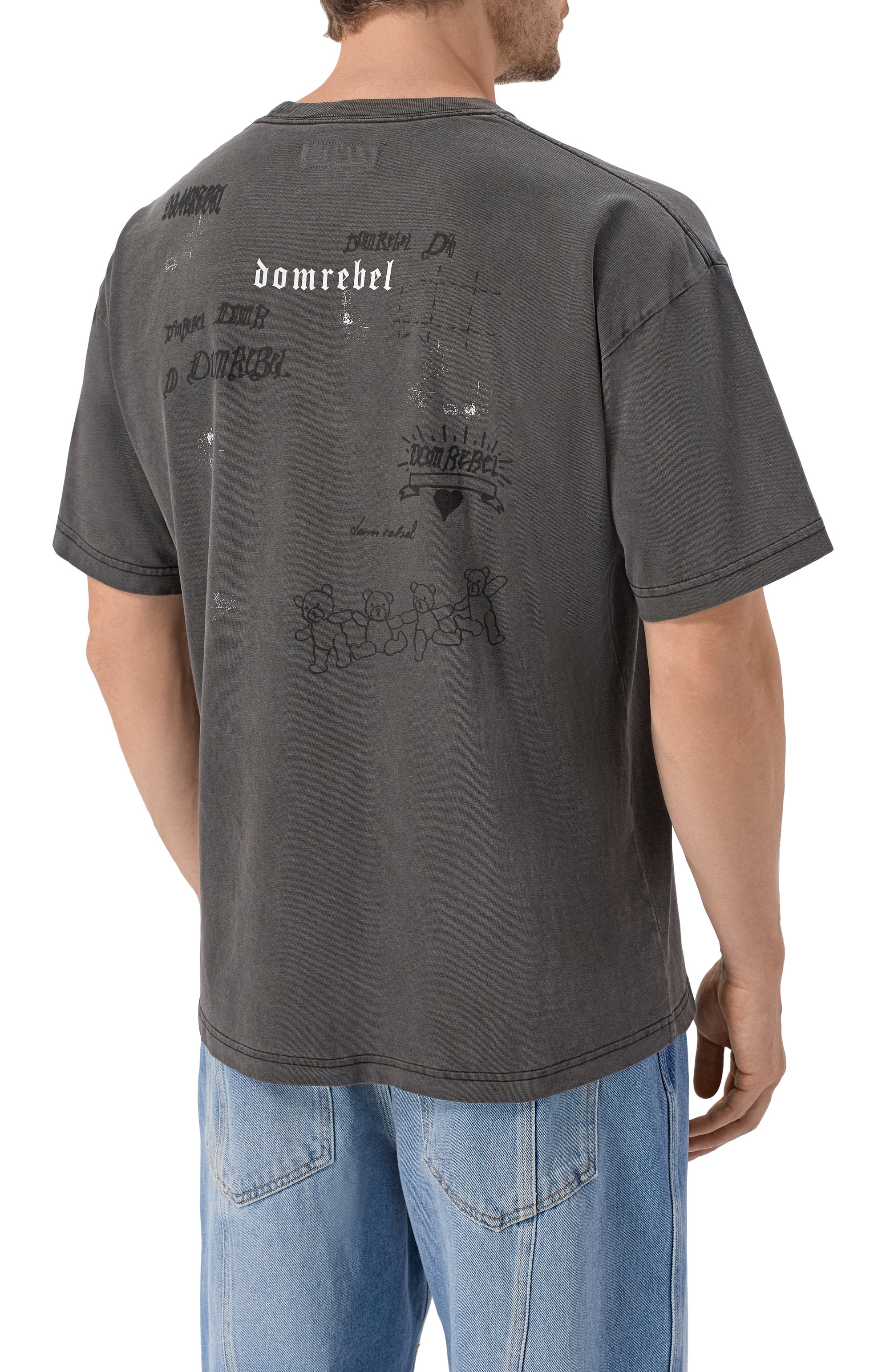 Хлопковая футболка DOMREBEL, арт. M LIL DEV/T-SHIRT, фото 4