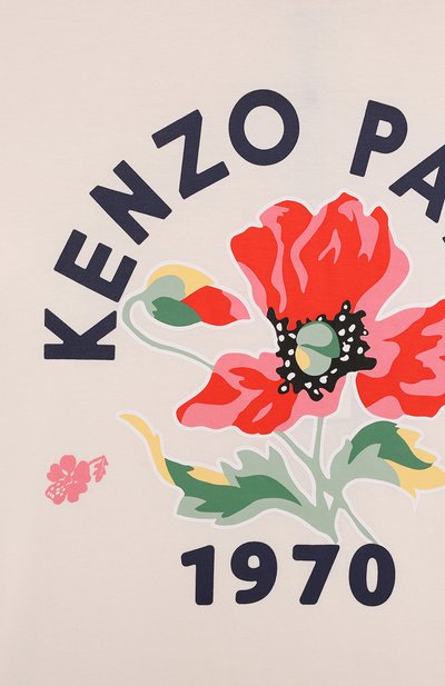 Хлопковая футболка KENZO, арт. K60557, фото 3