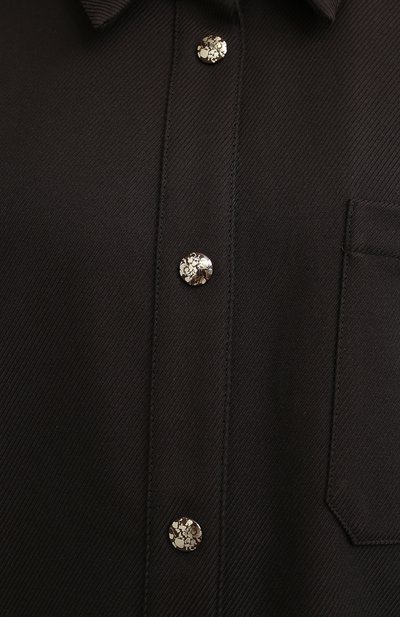 Рубашка ACNE STUDIOS коричневого цвета по цене 49300 руб., арт. AC0305, фото 5 Рубашка ACNE STUDIOS, арт. AC0305, фото 5