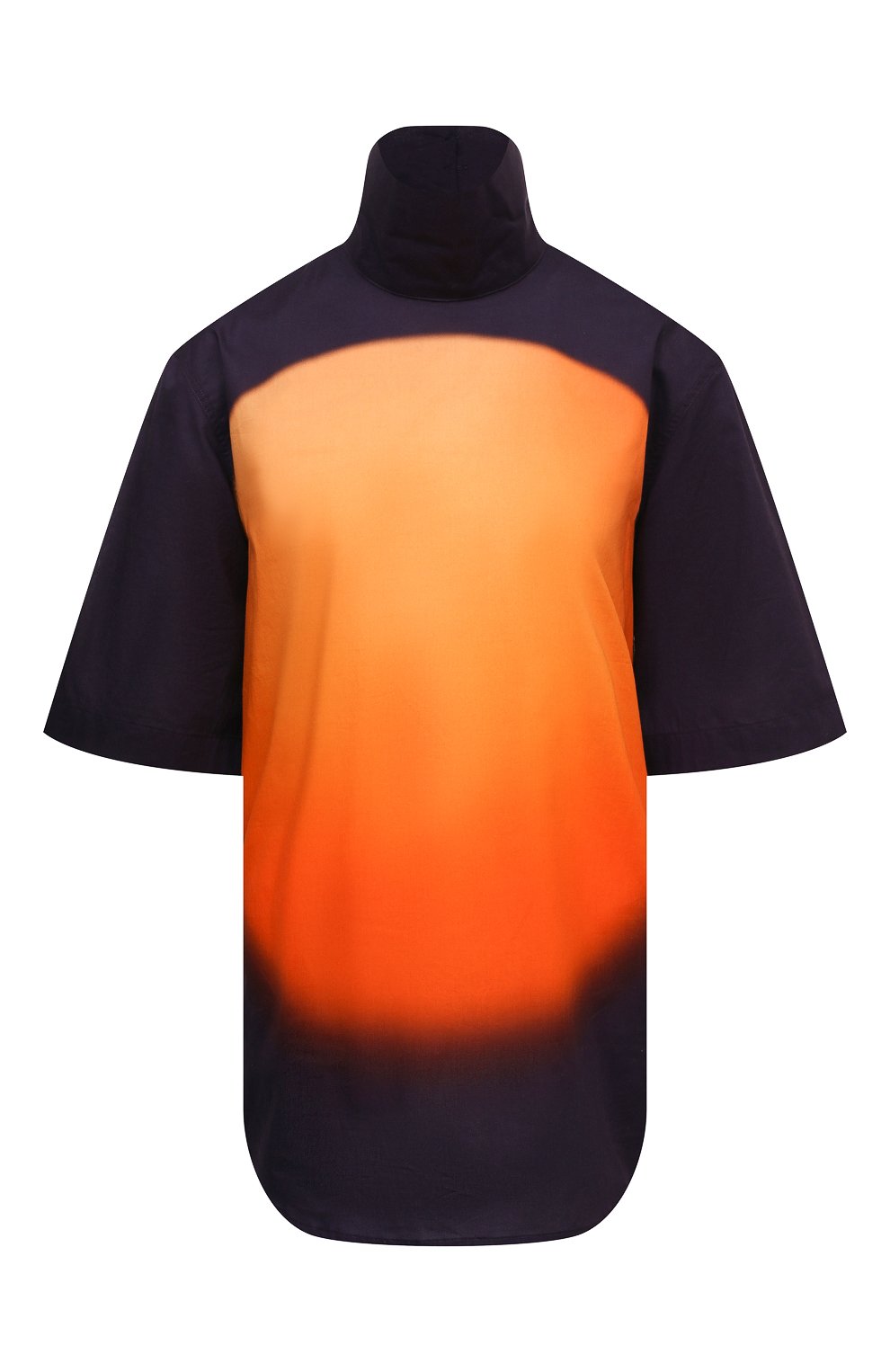 Хлопковый топ DRIES VAN NOTEN оранжевого цвета по цене 63350 руб., арт. 211-10794-2083, фото 1 Хлопковый топ DRIES VAN NOTEN, арт. 211-10794-2083, фото 1