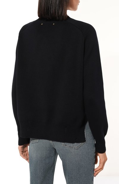 Свитер из шерсти и хлопка GOLDEN GOOSE DELUXE BRAND, арт. GWP00765, фото 4