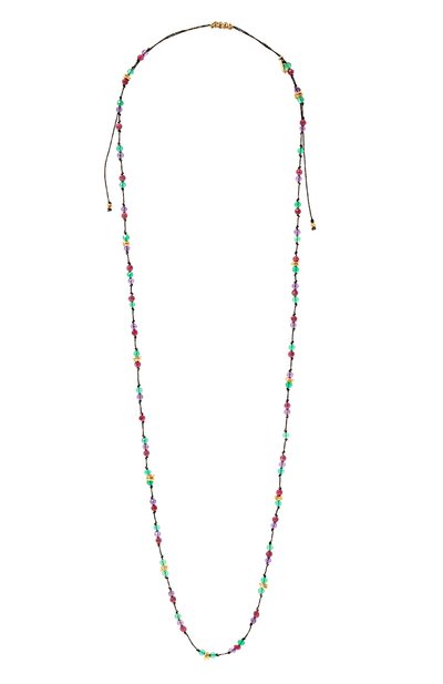 Женское колье HANKA_IN, арт. BALI-SA-RUB-AGV-AME-CRD-N0-3M