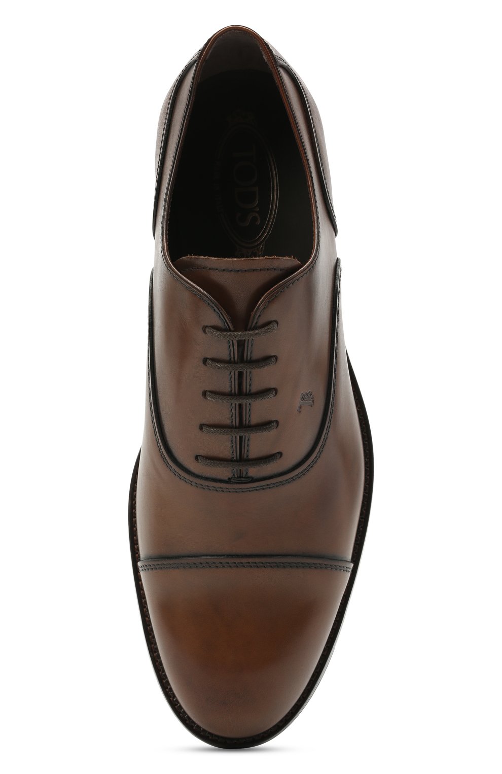 Кожаные оксфорды TOD’S, арт. XXM01E00N50D9C, фото 5