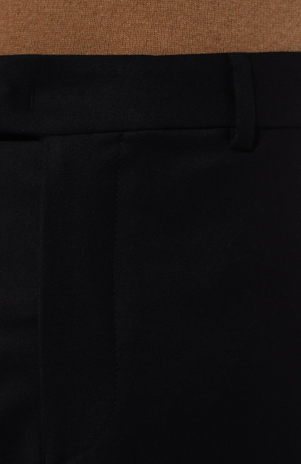Шерстяные брюки EMPORIO ARMANI темно-синего цвета по цене 38400 руб., арт. EM000275/TE11118, фото 5 Шерстяные брюки EMPORIO ARMANI, арт. EM000275/TE11118, фото 5