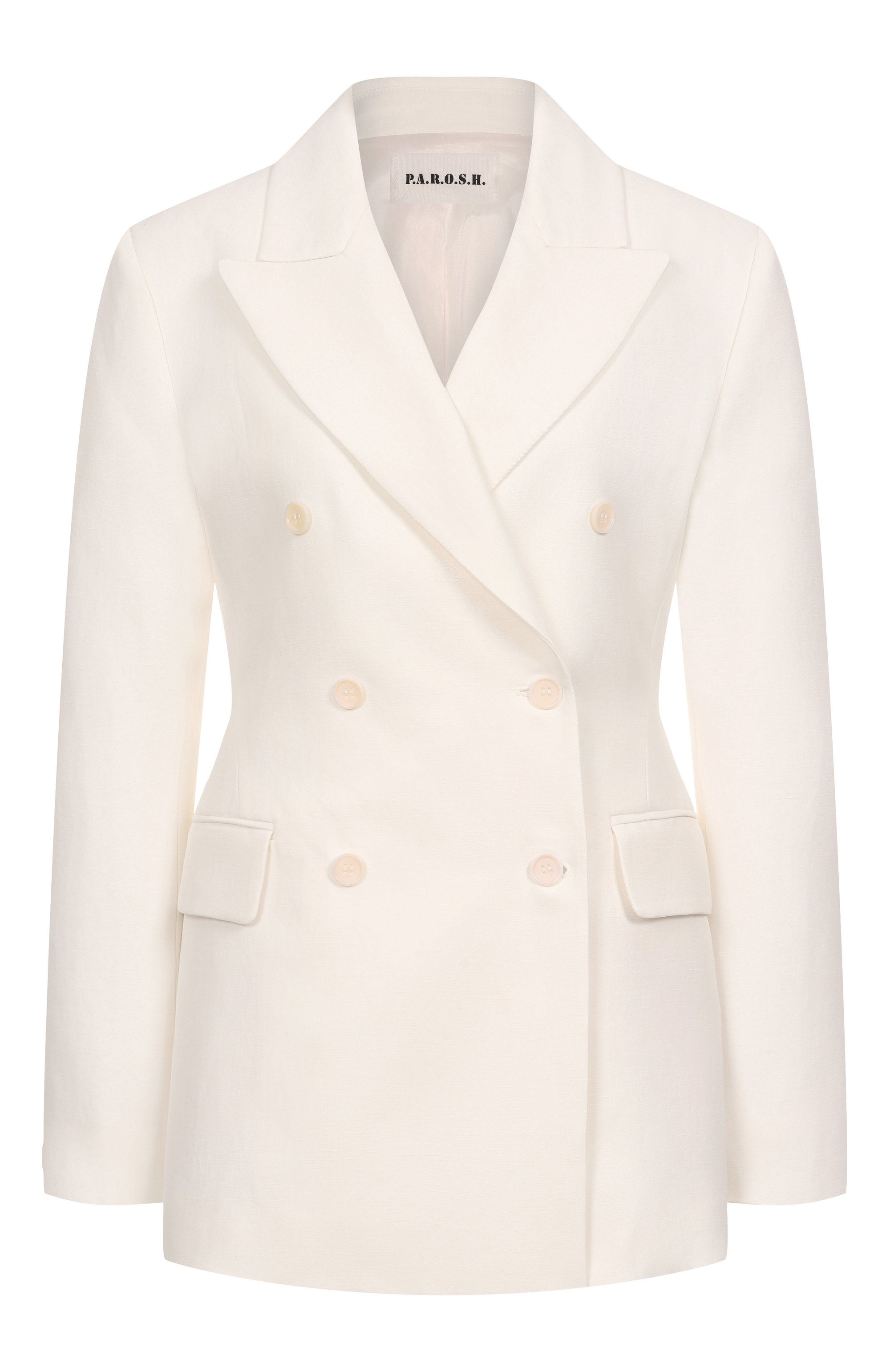 Жакет из вискозы и льна P.A.R.O.S.H., арт. D420418, фото 1