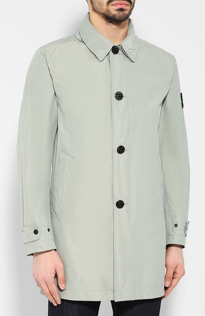 Плащ STONE ISLAND хаки цвета по цене 44050 руб., арт. 701570422, фото 3 Плащ STONE ISLAND, арт. 701570422, фото 3