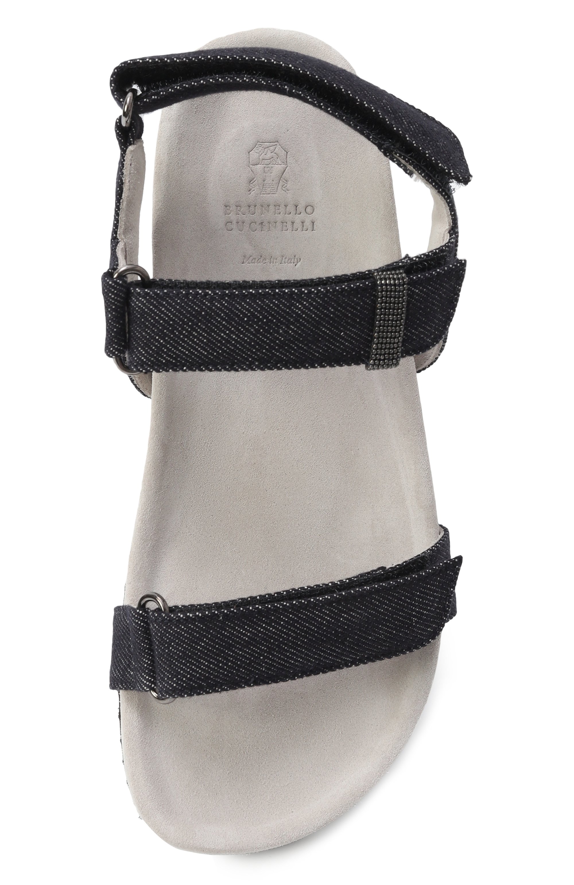 Текстильные сандалии BRUNELLO CUCINELLI, арт. BZ1151G414, фото 4