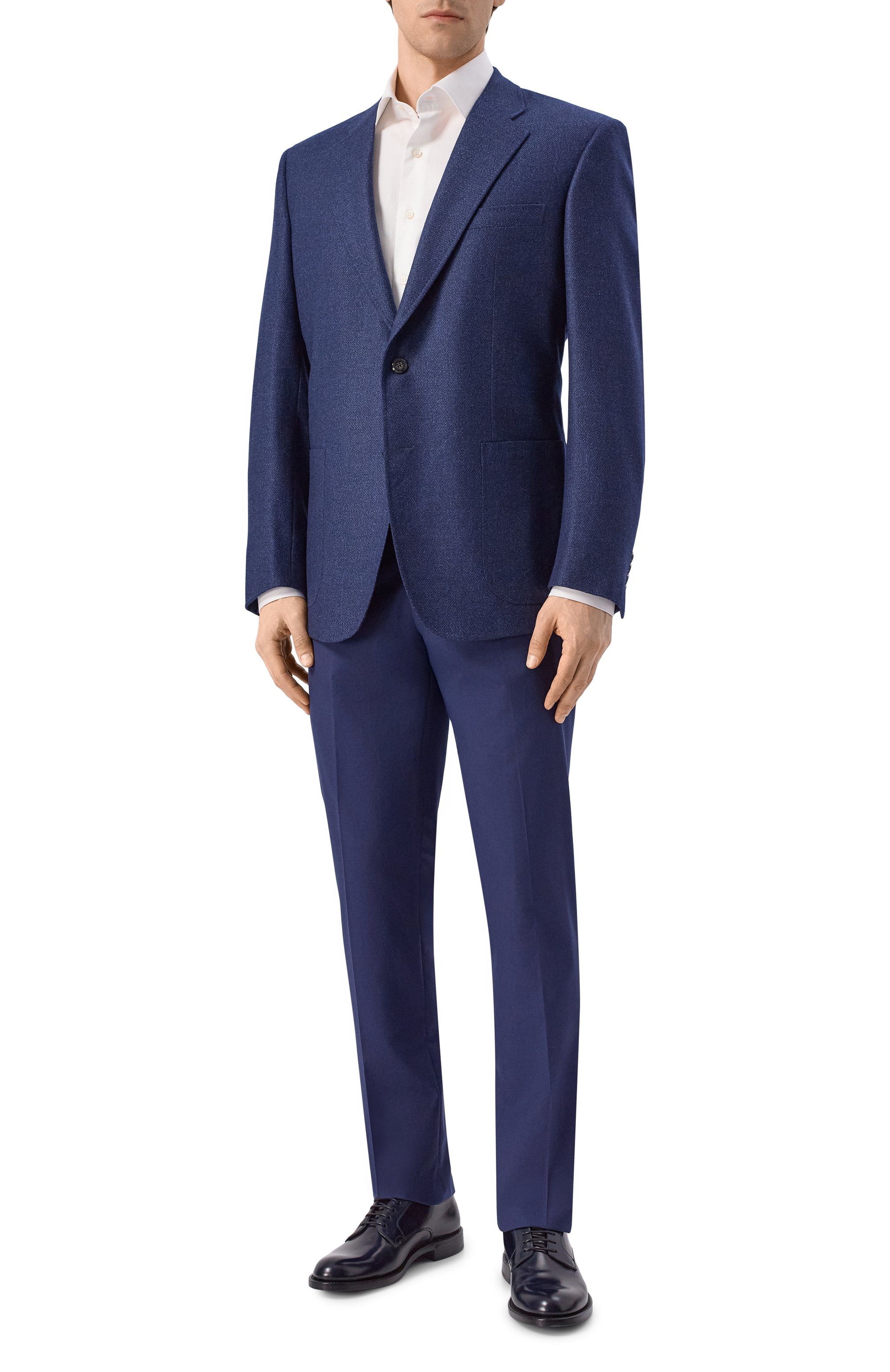 Брюки из шерсти и хлопка ANDREA CAMPAGNA, арт. SC/1/GB1866, фото 2