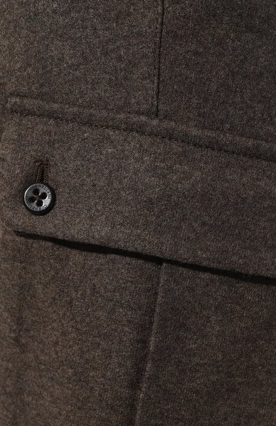 Шерстяные брюки-карго CORNELIANI, арт. 924L14-3818801, фото 5