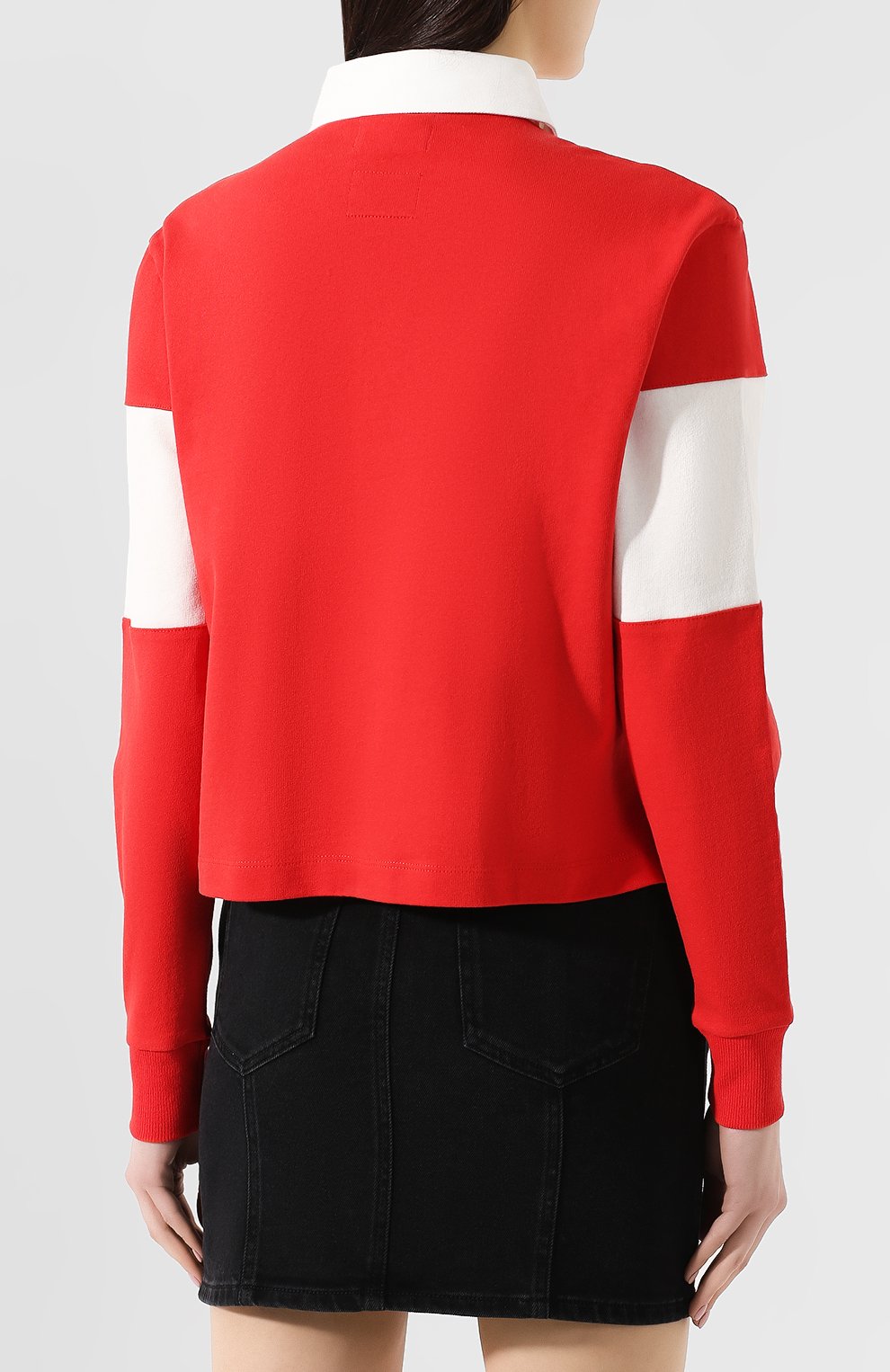 Хлопковое поло TOMMY HILFIGER, арт. DW0DW06933, фото 4