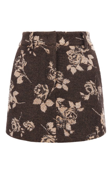 Женская юбка из шерсти и хлопка GIUSEPPE DI MORABITO, арт. 05FW2SK159FS 05430