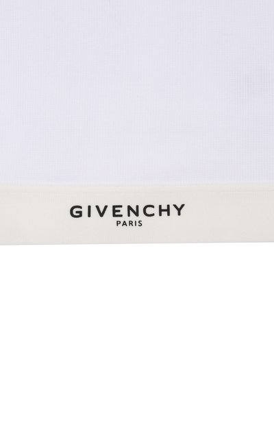 Хлопковый топ GIVENCHY белого цвета по цене 24700 руб., арт. H31223, фото 3 Хлопковый топ GIVENCHY, арт. H31223, фото 3