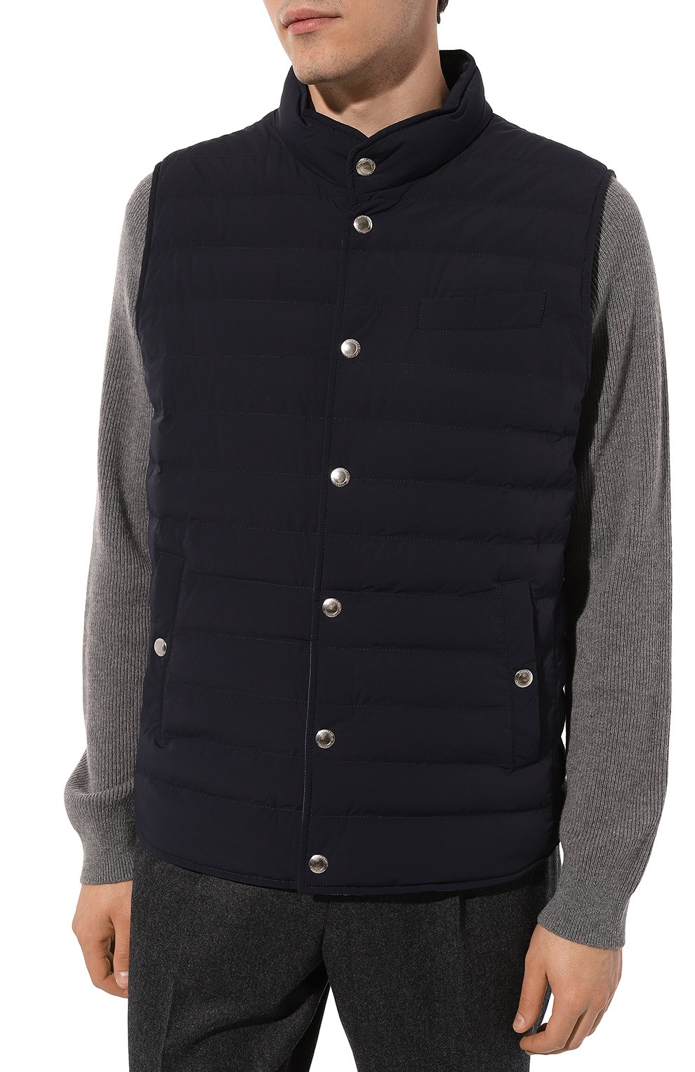 Пуховый жилет BRUNELLO CUCINELLI, арт. MM403B2217, фото 3