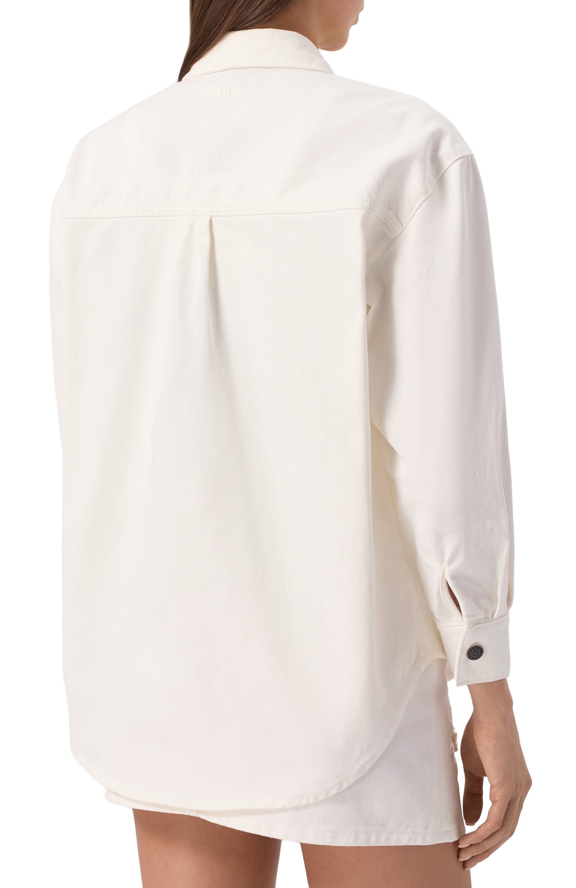 Джинсовая рубашка MSGM, арт. 3841MDE233X/257273, фото 4