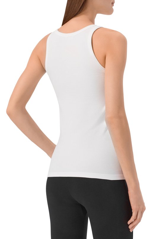 Хлопковая майка MM6 MKD520010 Белый  MKD520010 Фото 4