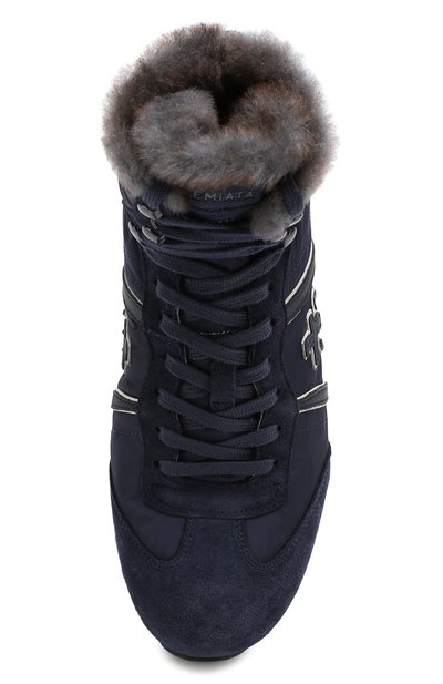 Комбинированные кроссовки alan с внутренней меховой отделкой PREMIATA, арт. ALAN/VAR 2637M, фото 5