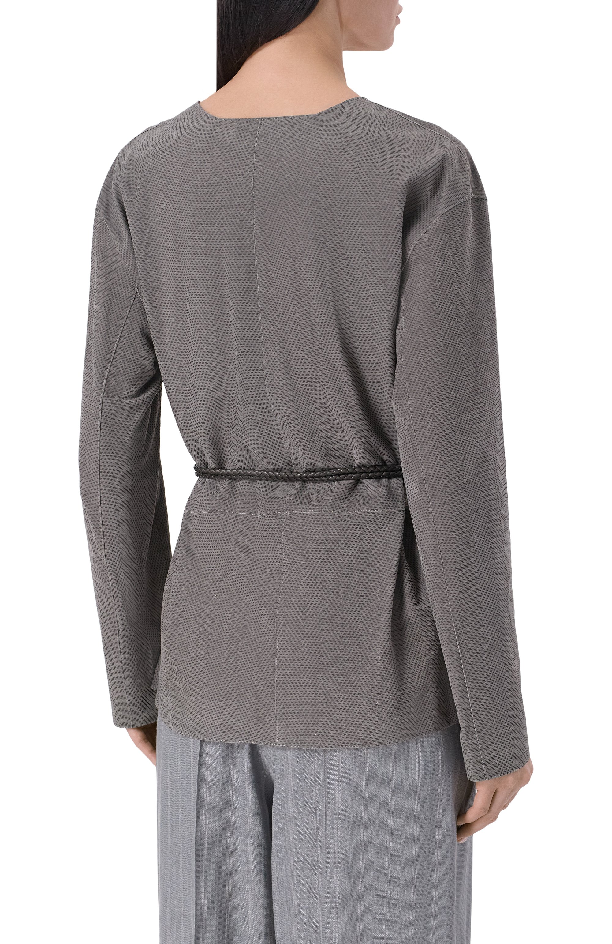 Замшевый жакет GIORGIO ARMANI, арт. GW003155/AF24751, фото 4