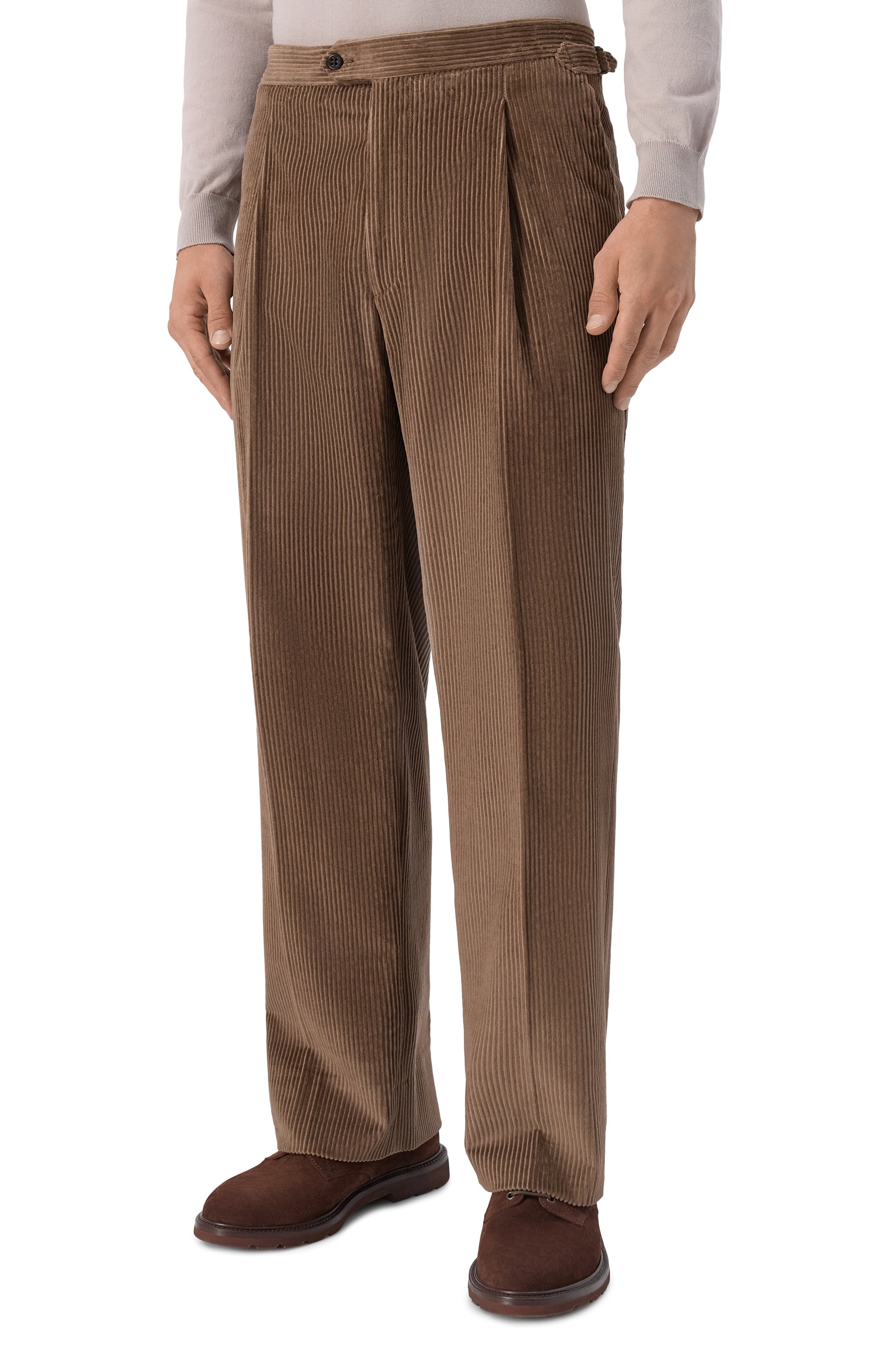 Вельветовые брюки CORNELIANI, арт. 284L26/2A18203, фото 3
