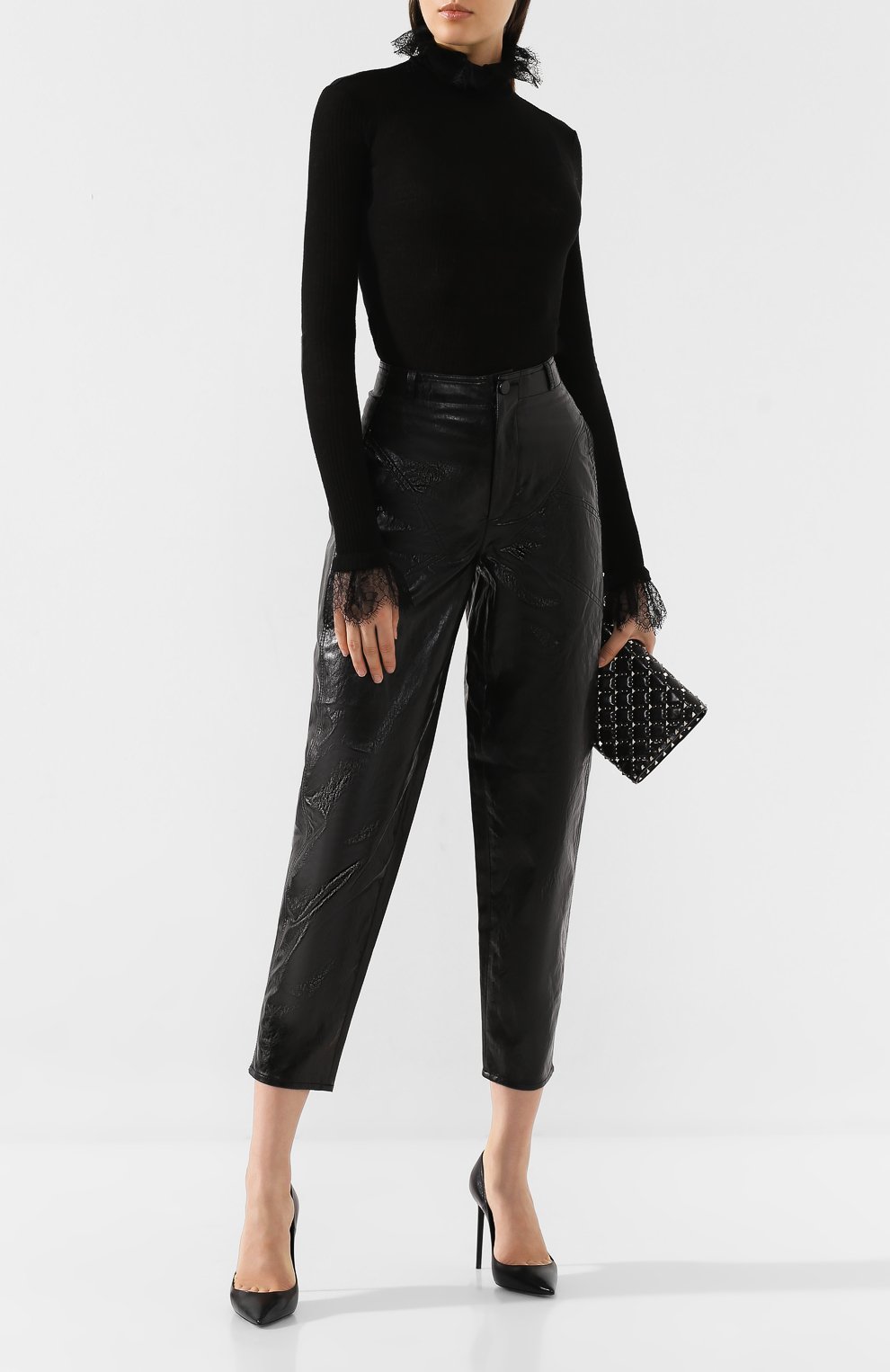 Водолазка из смеси вискозы и шерсти PHILOSOPHY DI LORENZO SERAFINI, арт. A1204/5739, фото 2