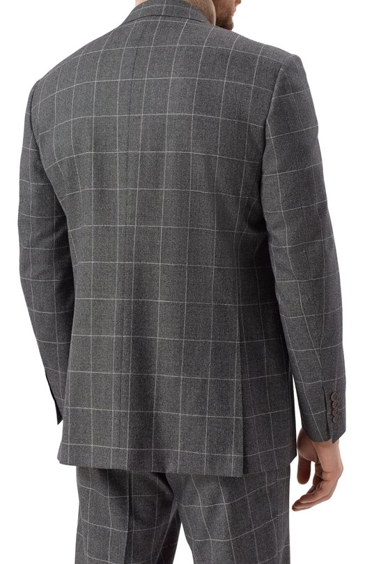 Шерстяной костюм Canali 11280/19/BF01207 Серый  11280/19/BF01207 Фото 5