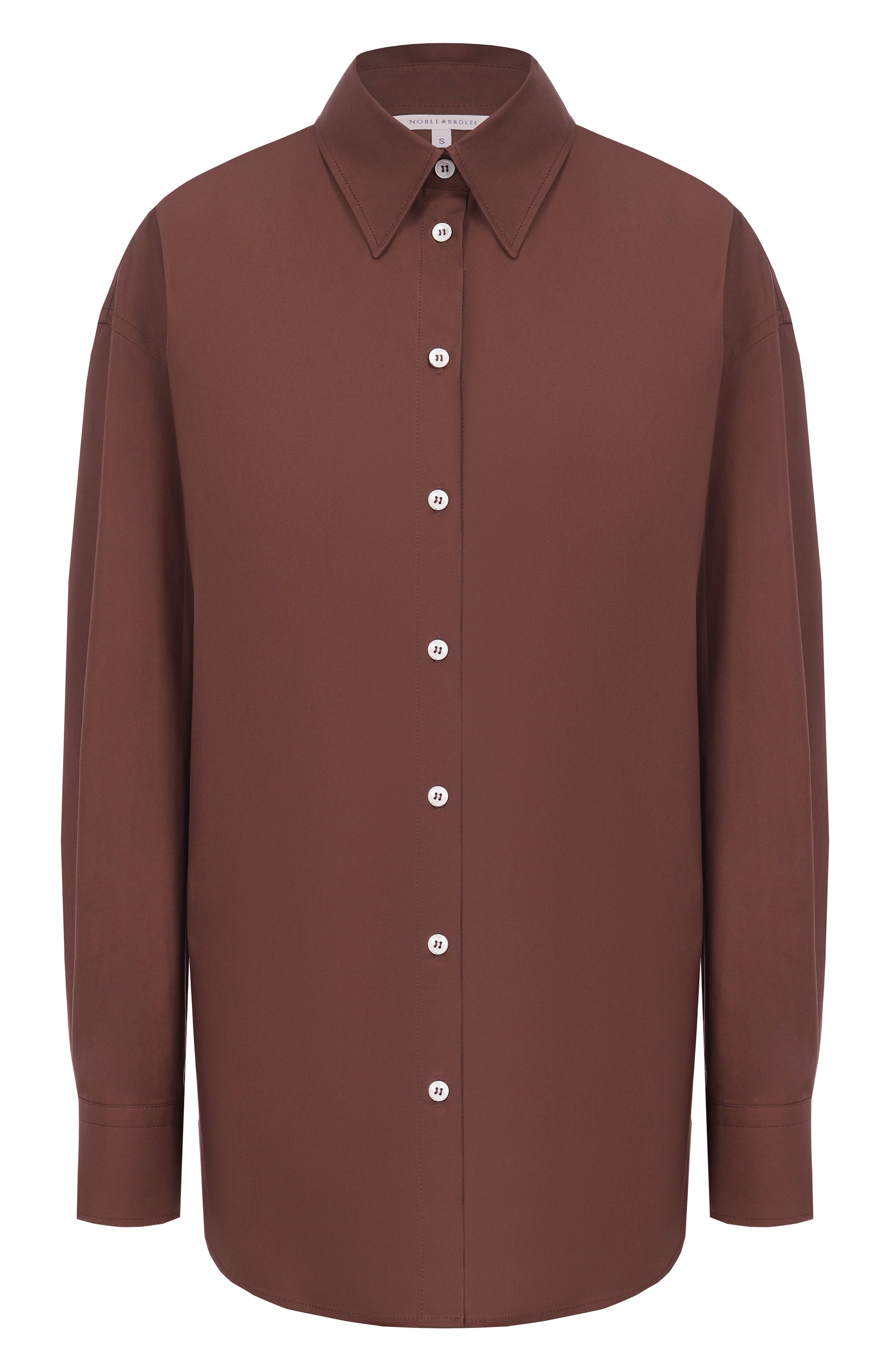 Хлопковая рубашка NOBLE&BRULEE, арт. NB001NB/10/140725/24, фото 1