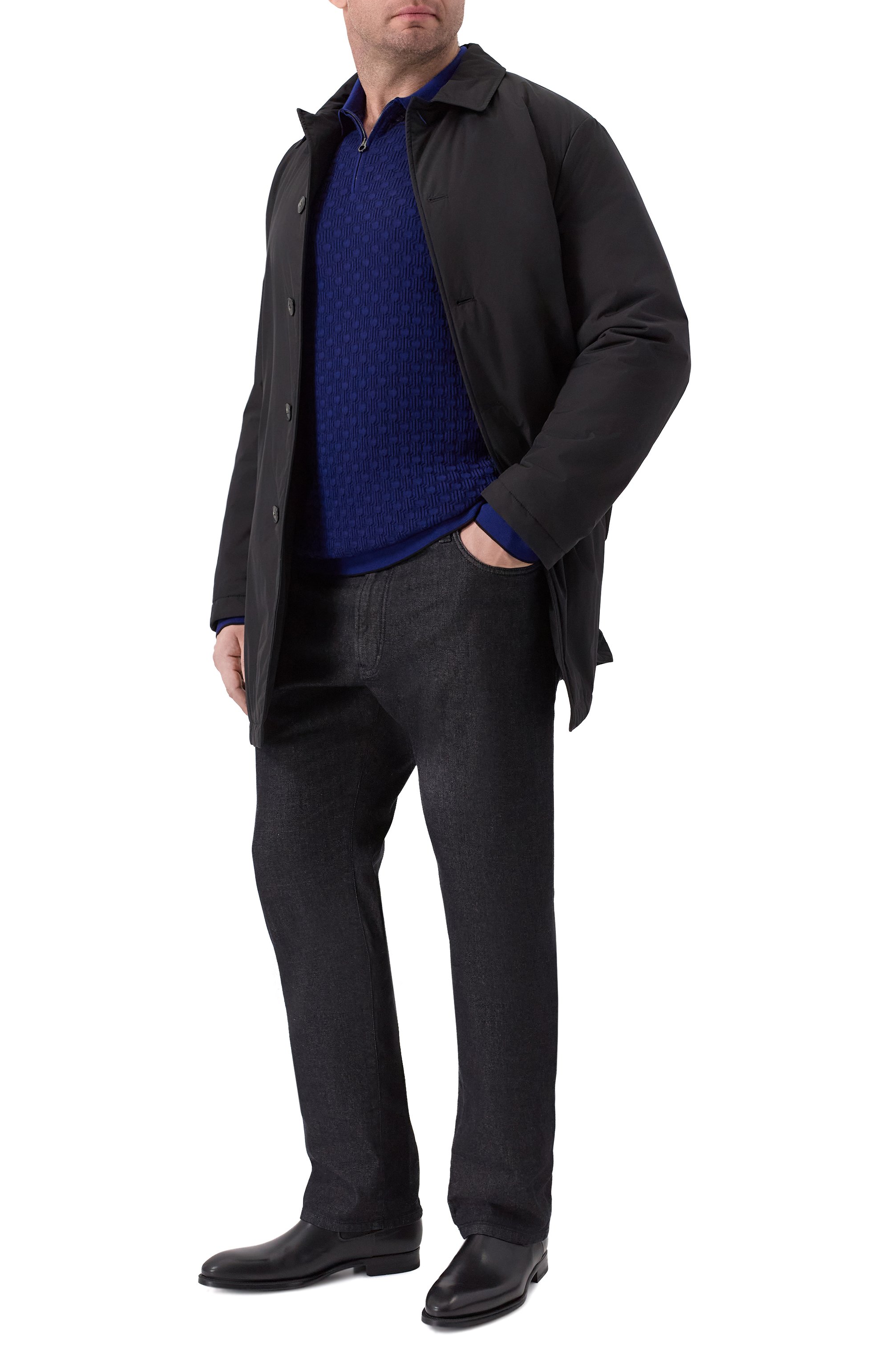 Поло из шерсти и шелка STEFANO RICCI, арт. KE06013P30/E25403, фото 2