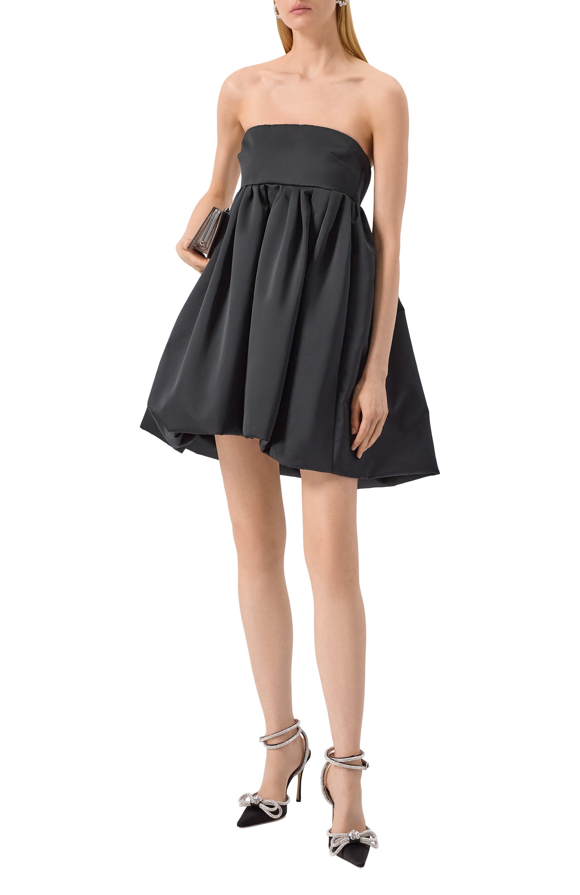 Текстильные туфли double bow 110 MACH & MACH, арт. FW20-0235, фото 2