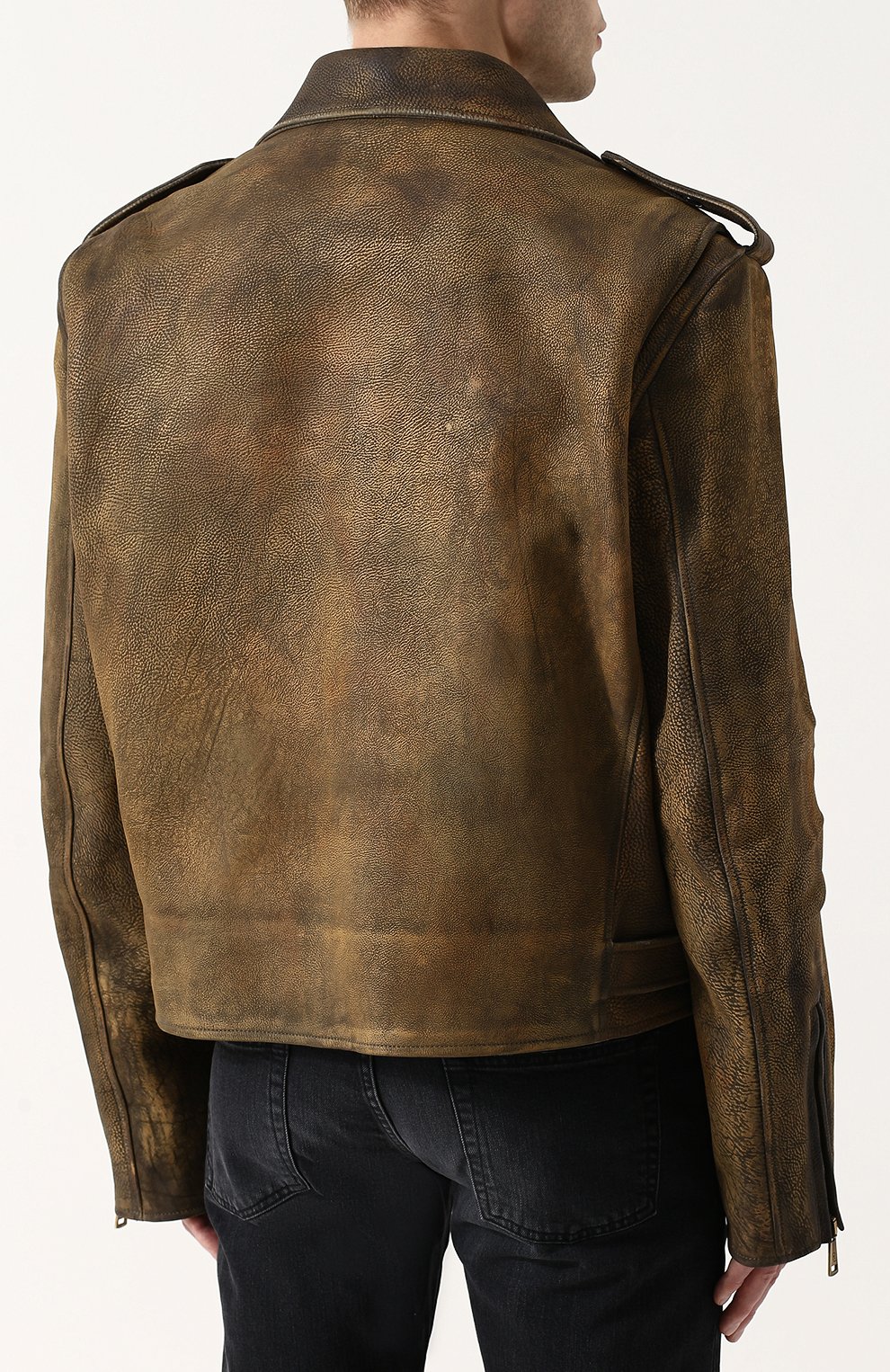 Кожаная косуха с поясом RALPH LAUREN, арт. 790692704, фото 4