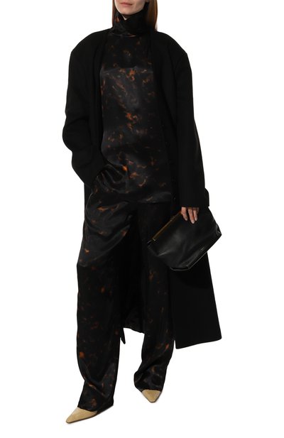 Блузка DRIES VAN NOTEN черного цвета по цене 75900 руб., арт. 222-010786-5382, фото 2 Блузка DRIES VAN NOTEN, арт. 222-010786-5382, фото 2