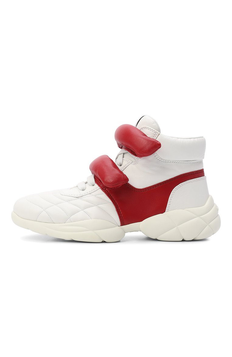 Кожаные кроссовки MIU MIU, арт. 5T439D-327-F082K, фото 2