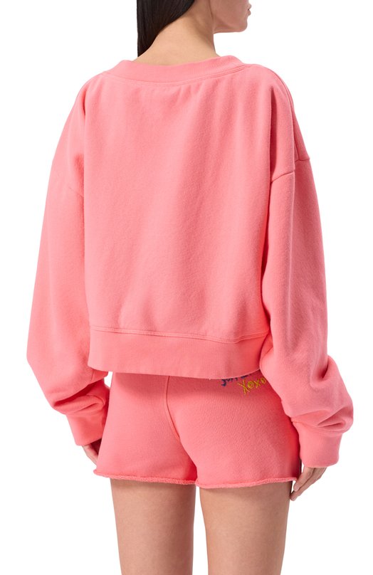Хлопковый свитшот Dsquared2 S73GU0104/S25140 Розовый  S73GU0104/S25140 Фото 4