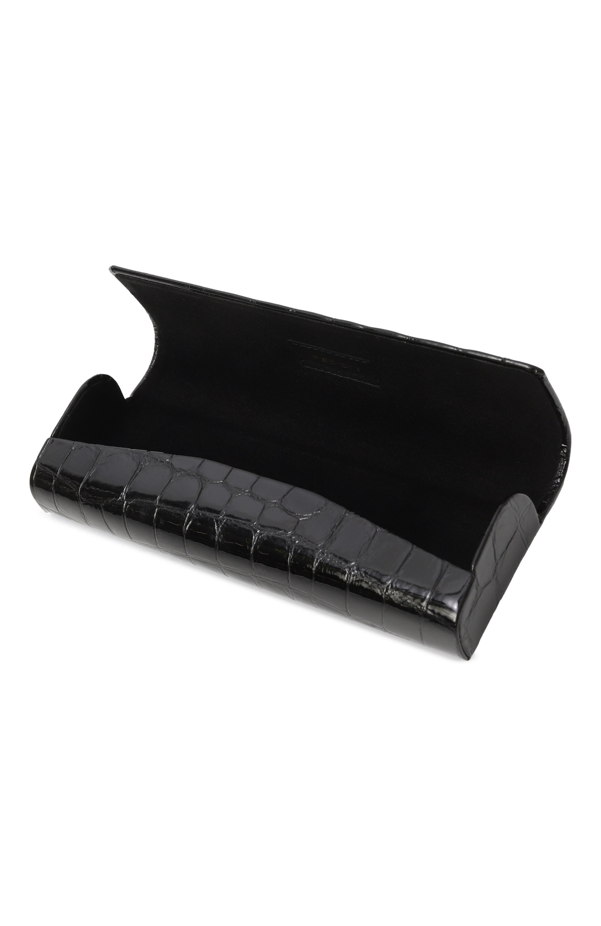 Кожаный футляр для очков GIORGIO FEDON, арт. EUR0-CAL-GP-ET (3)/C0CC0 LUCID0 BLACK, фото 3