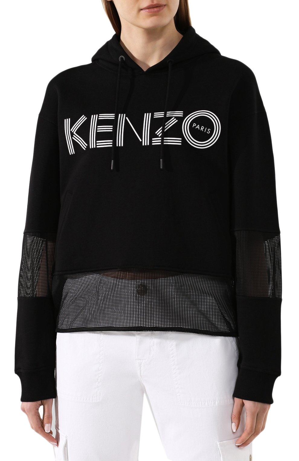 Хлопковое худи KENZO, арт. FA52SW865952, фото 3