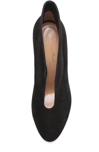 Замшевые ботильоны vamp GIANVITO ROSSI, арт. G29450.15RIC.CAS, фото 5