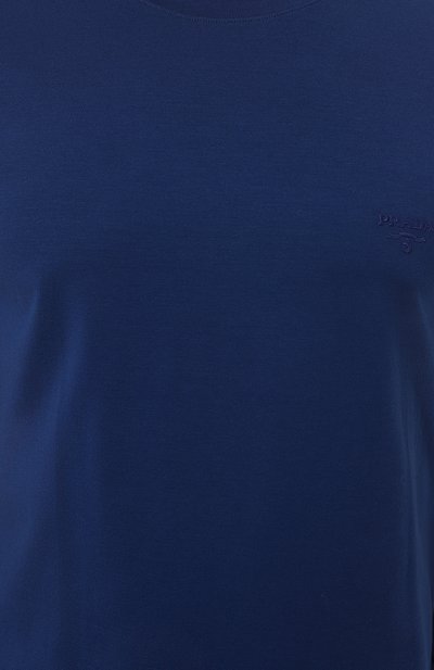 Хлопковая футболка PRADA, арт. UJM564-1UOR-F0AIN-092, фото 5