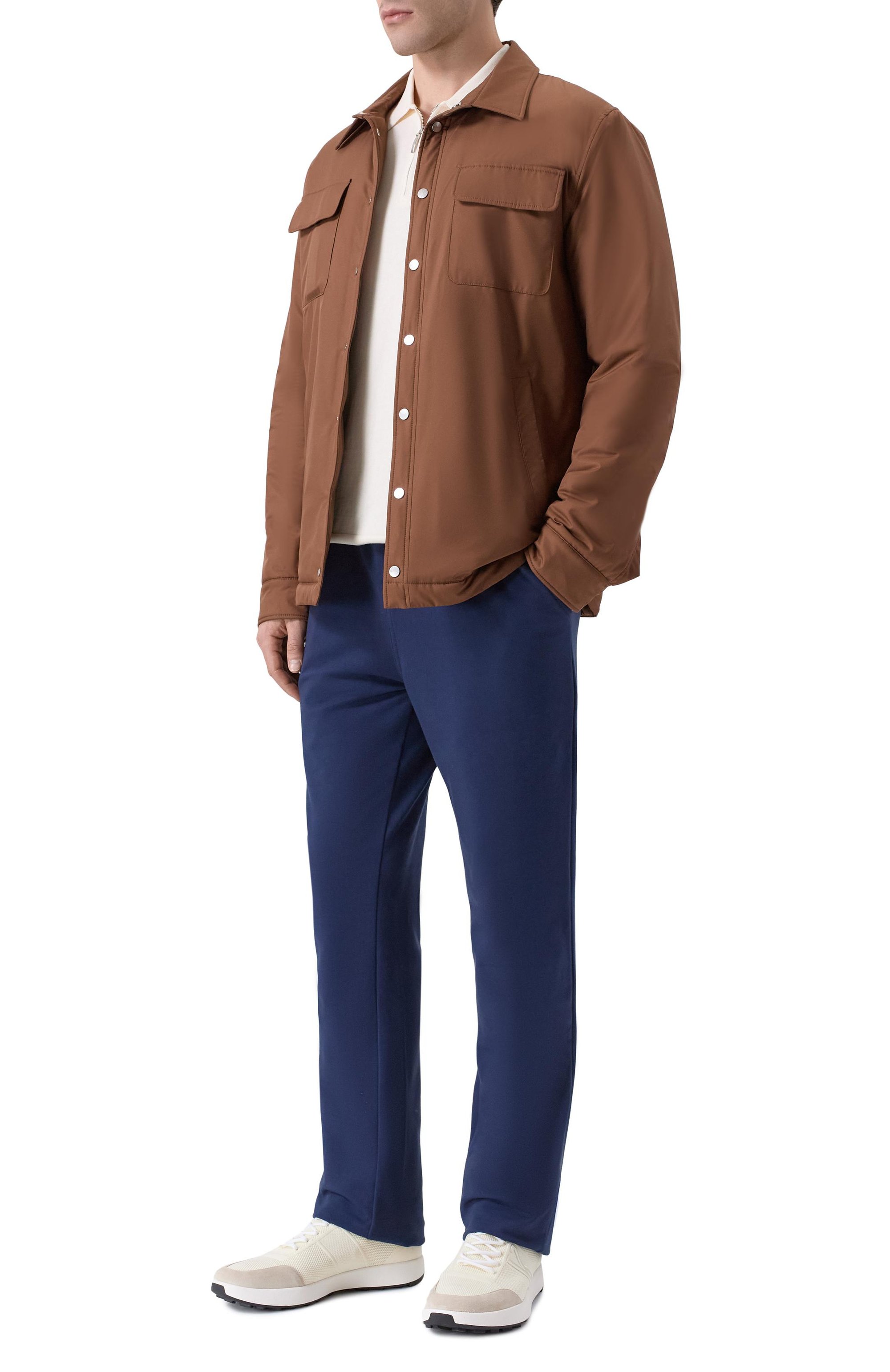 Текстильные кроссовки KITON кремового цвета по цене 125000 руб., арт. USSA031N01217, фото 2 Текстильные кроссовки KITON, арт. USSA031N01217, фото 2