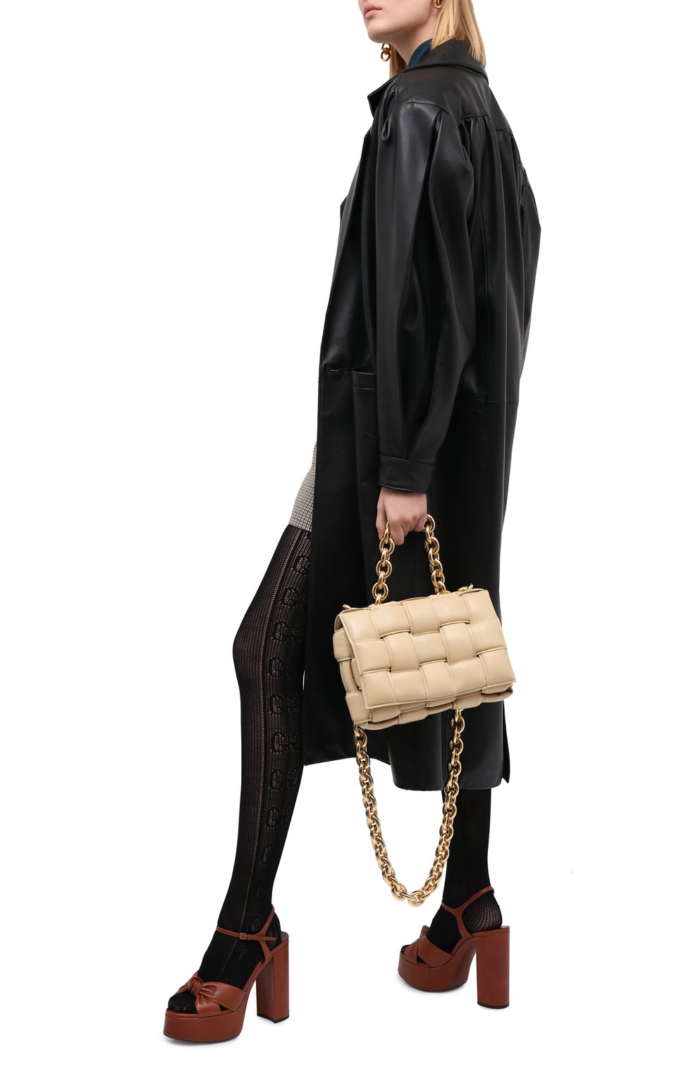 Хлопковые колготки GUCCI, арт. 627897/3GA10, фото 2