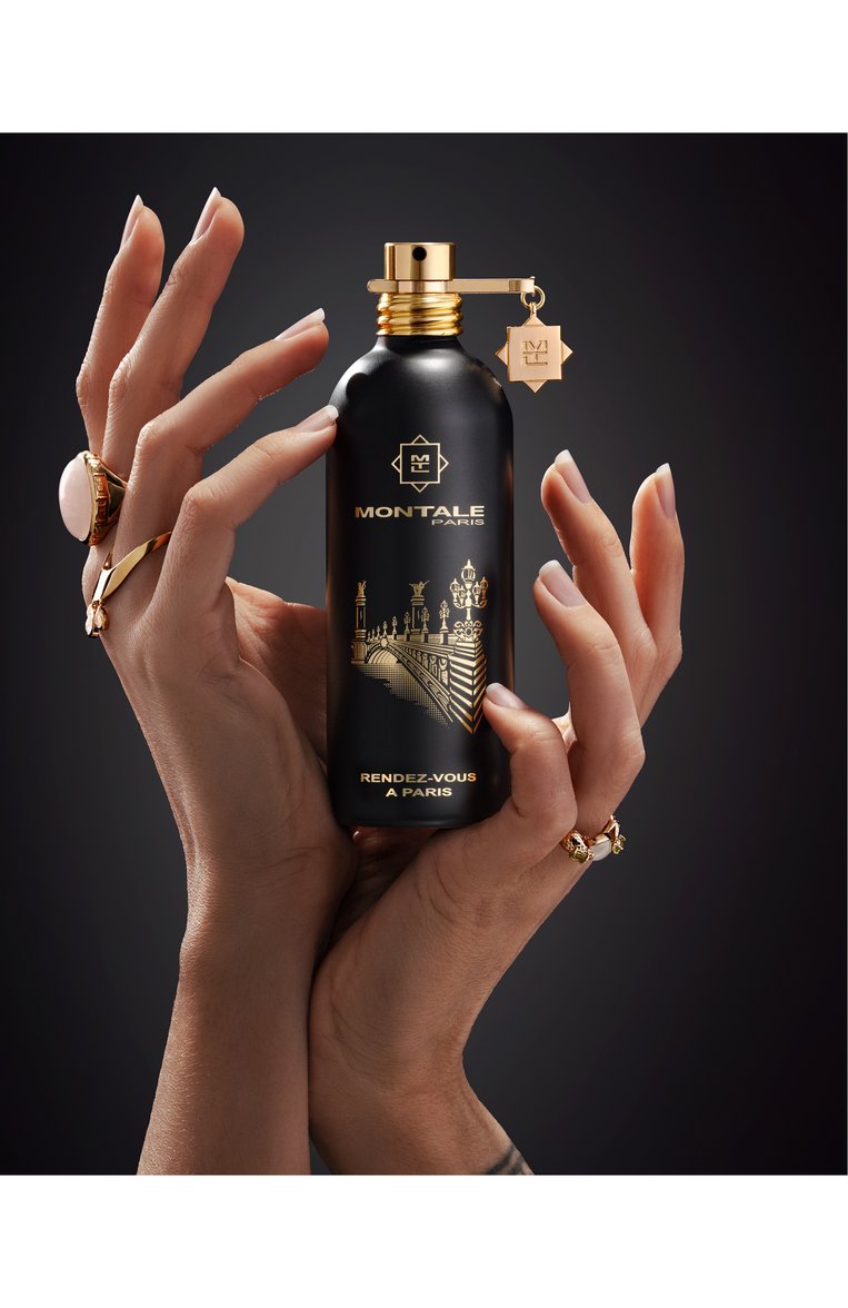 Парфюмерная вода rendez-vous à paris (100ml) MONTALE бесцветного цвета, арт. 3760260458597 | Фото 2 (Региональные ограничения белый список (Axapta Mercury): Не проставлено; Нос: Не проставлено; Тип продукта - парфюмерия: Парфюмерная вода; Ограничения доставки: flammable)