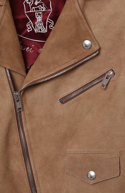 Кожаная куртка BRUNELLO CUCINELLI, арт. BPMYSY123C, фото 3