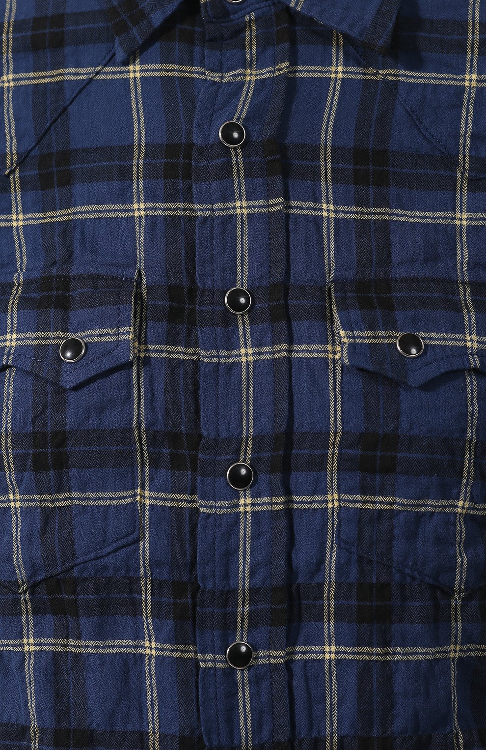 Хлопковая рубашка SAINT LAURENT, арт. 551225/Y954U, фото 5