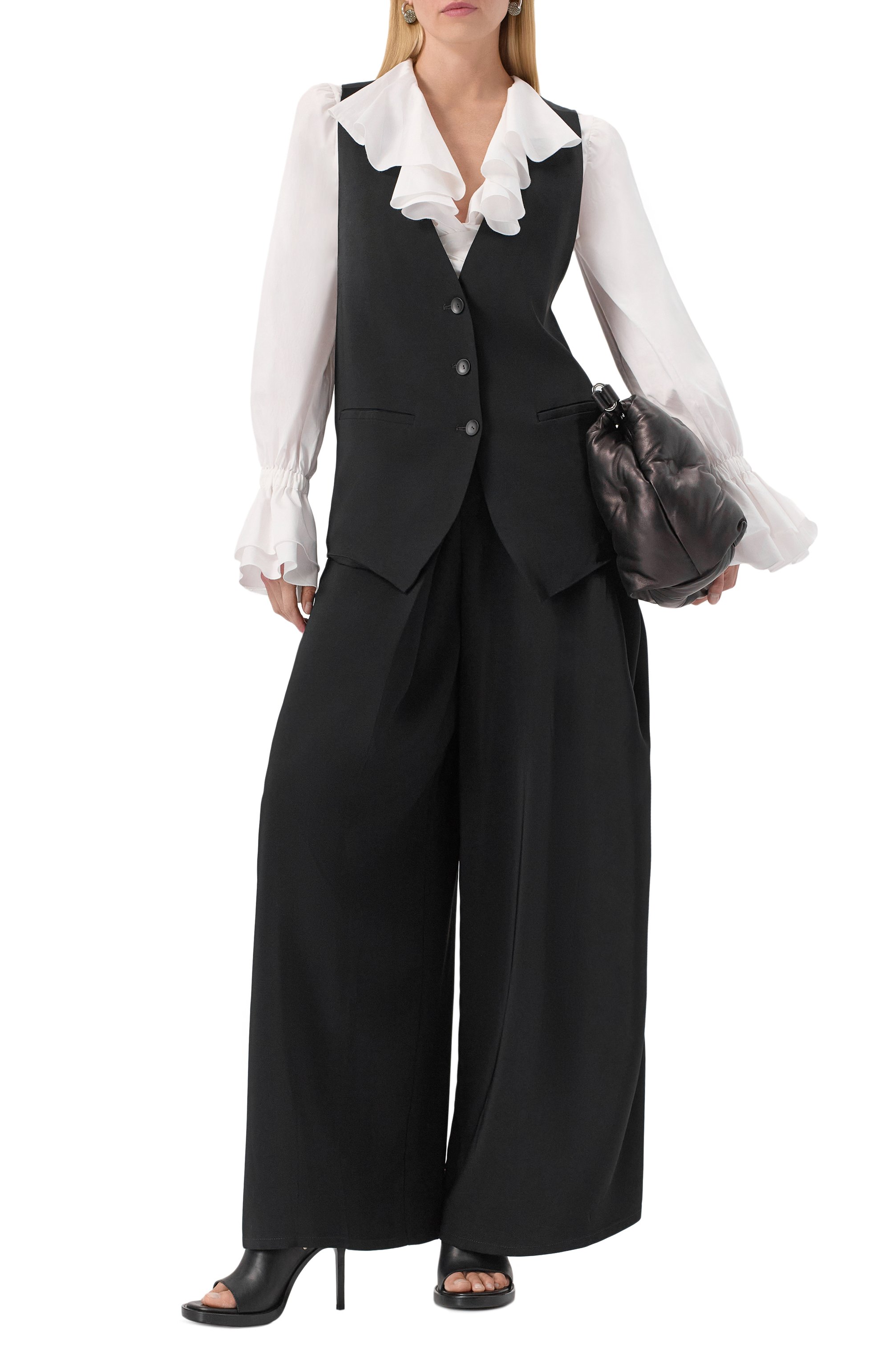 Жилет из вискозы ANDREA YA'AQOV, арт. 25WNEW38, фото 2