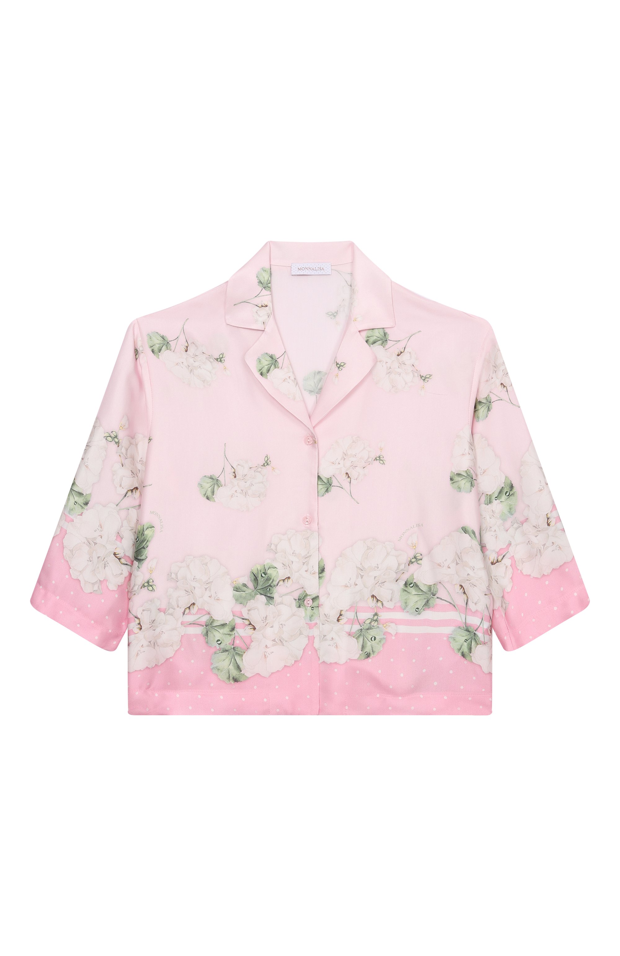 Рубашка из вискозы MONNALISA, арт. 71G302, фото 1