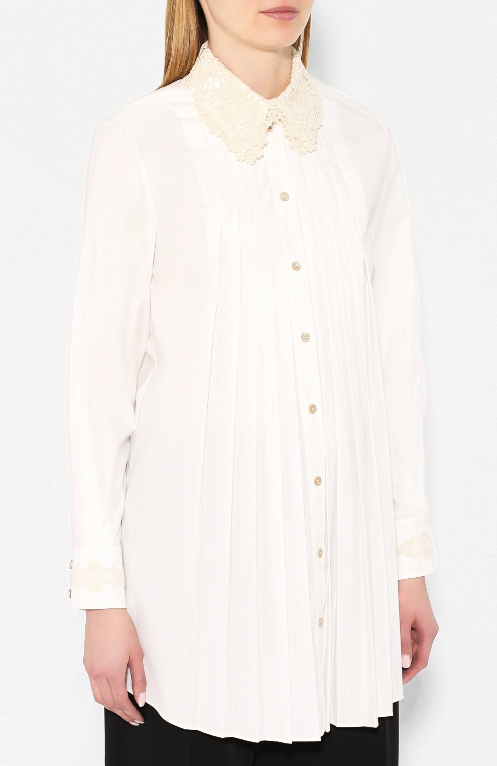 Хлопковая рубашка GUCCI, арт. 609447/ZADQ4, фото 3