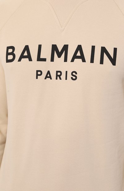 Хлопковый свитшот BALMAIN, арт. WH1JQ005B115, фото 5