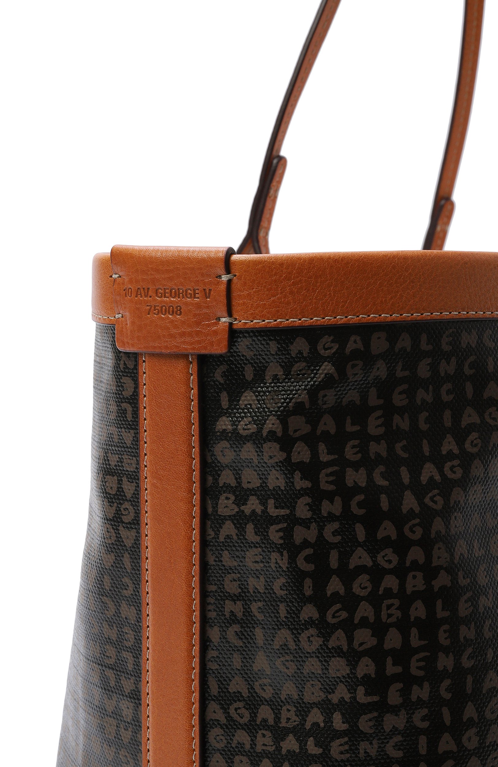 Сумка-тоут select medium BALENCIAGA темно-коричневого цвета по цене 229500 руб., арт. A000QA/2ACQF, фото 6 Сумка-тоут select medium BALENCIAGA, арт. A000QA/2ACQF, фото 6